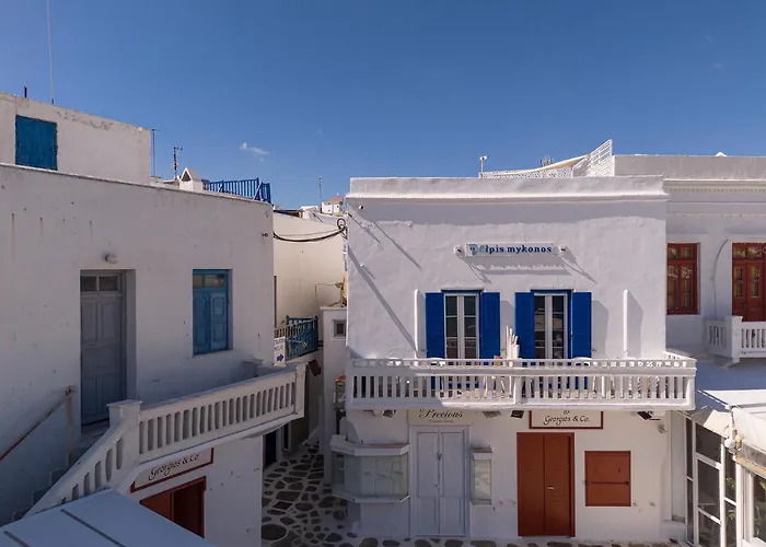 Elpis Mykonos - Delos Port Apartment *