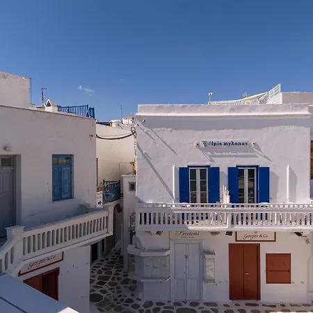 Elpis Mykonos - Delos Port Apartmán *